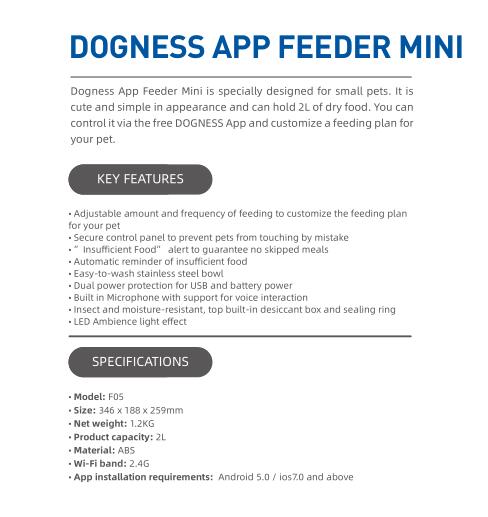 Smart Pet Automatic Feeder for Cats and Dogs